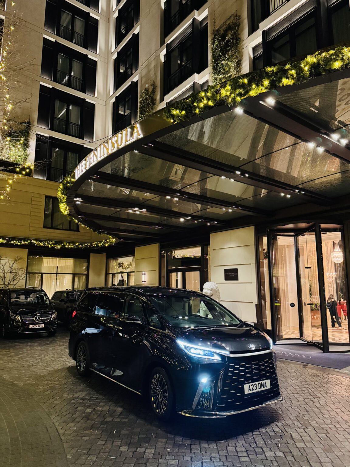 Lexus LM at The Peninsula London
